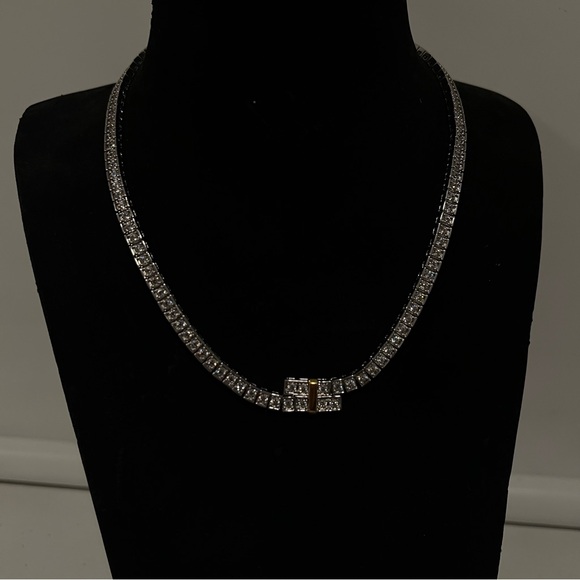 Tiffany&Co Style Tennis Necklace - Picture 3 of 6